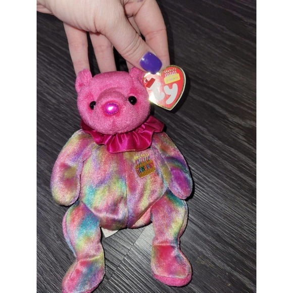 Ty Beanie Babies January The Bear - Picture 1 of 2